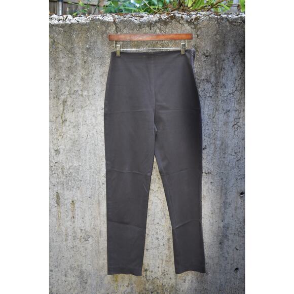 Kristensen Du Nord Charcoal Gray High Waist Stretch Pants – Size 3 (M/L) - Picture 1 of 6